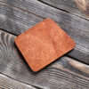 No.25 / Handmade leather wallet for cards and bills - Maya Whisky/Slam Avana - Image 2