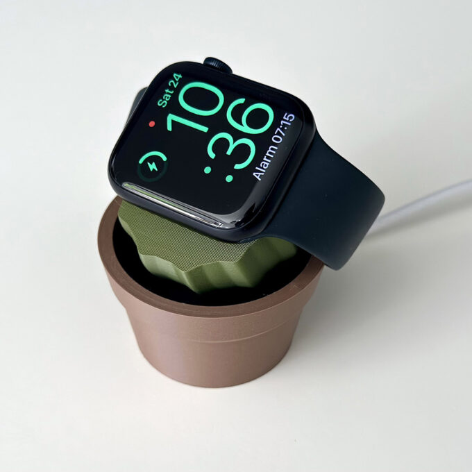 MagSafe Apple Watch charging stand / Cactus - Image 4
