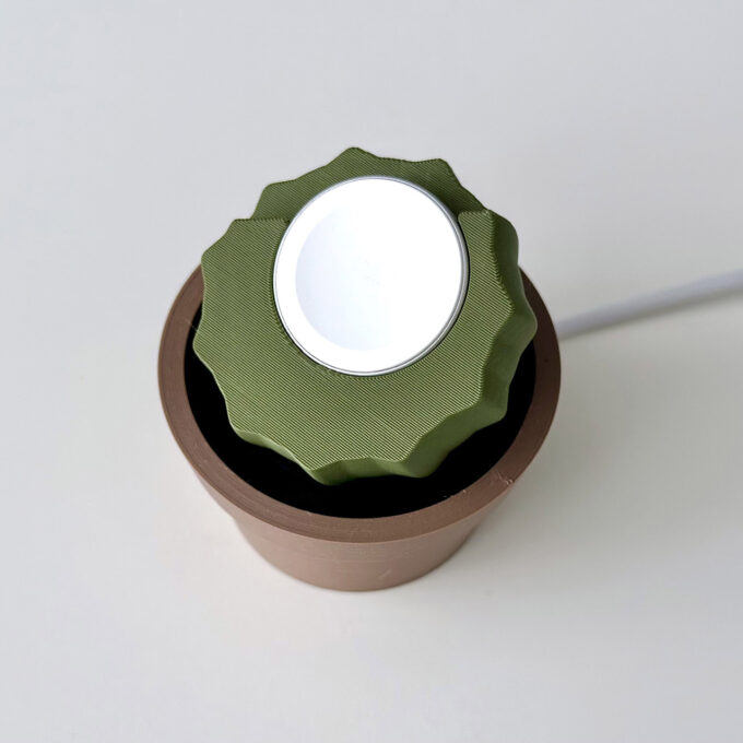 MagSafe Apple Watch charging stand / Cactus - Image 6