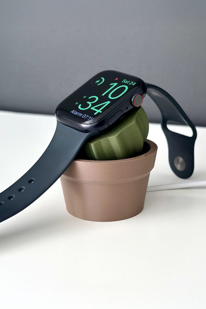 MagSafe Apple Watch charging stand / Cactus